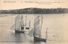 Saint-Malo -bisquines Cancalaises sur La Rade, à l'extérieur Dinard
