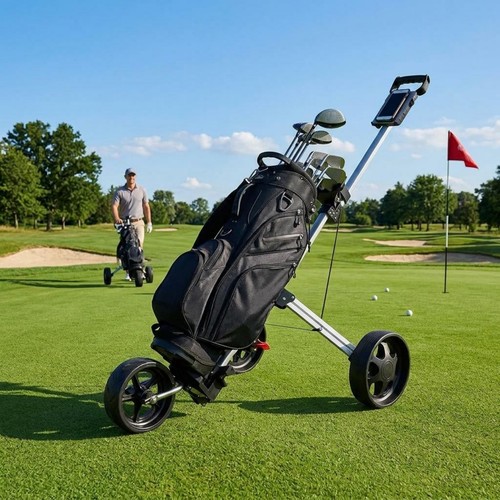 Trolley golf pliable léger - pliable,