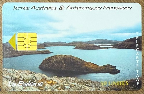 Taaf baleine télécarte - taaf, la