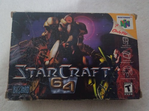 N64 nintendo starcraft 64 - 64,