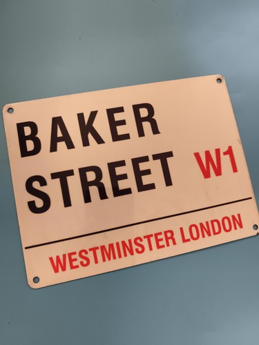 Plaque baker street - plaque,