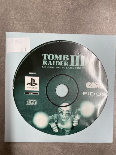 Tomb raider iii playstation - tomb,