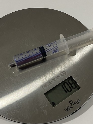Mercure liquide 2ml 100g - liquide, hg