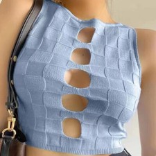 Femme Creux Sortie Tricoté