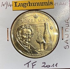 Jeton Touristique Ackerman Saumur 2011 Arthus Bertrand Trésor de France