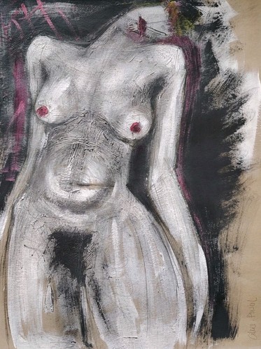 Belle grande peinture - et,
