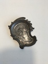 PETIT VIDE POCHE ETAIN ART NOUVEAU / TIN TRINKET DISH BOWL