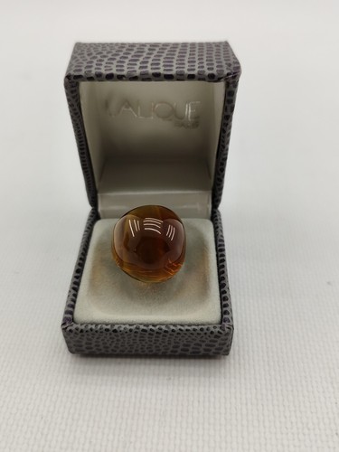Bague dôme lalique cristal - bague,