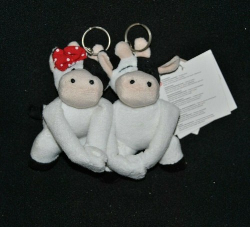 Lot peluche doudou - peluche, vache