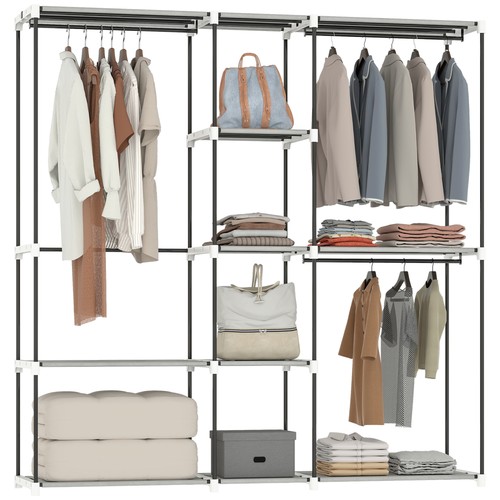 Homcom armoire vêtement - homcom, à