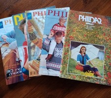 Lot de cinq revues phildar - Tricot, crochet – revues vintage