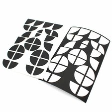 Emblème coins noir mat +