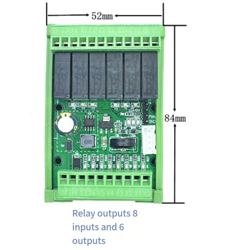 Carte commande plc fx2n14mr - commande,