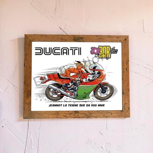 Affiche joe bar team - affiche, ducati