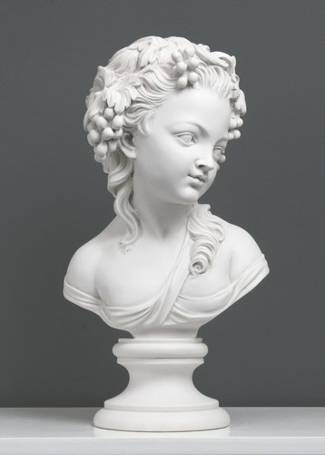 Sculpture buste jeune femme - sculpture,