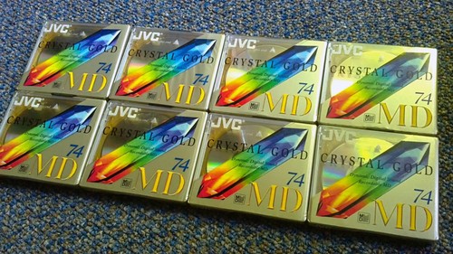 Minidisc jvc crystal - minidisc, md