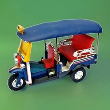 Superbe Tuk tuk taxi bangkok de collection jerry's souvenir en métal