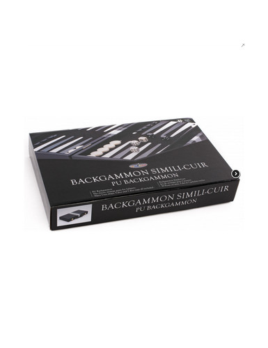 Backgammon elégant simili - backgammon,