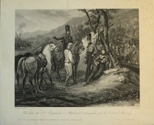 VERNET & JAZET GRAVURE BIVOUAC