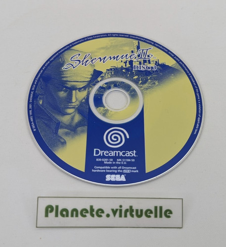 Shenmue dreamcast eur pal - dreamcast,