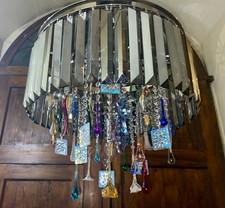 Lustre contemporain en cristal