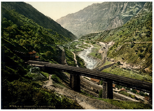 Giornico lacci della ferrovia - giornico.,
