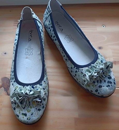 Ballerines cuir grises - ballerines,