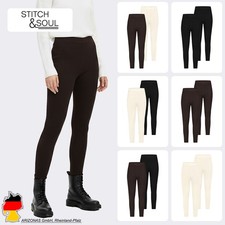 Leggings femme Rippstruktur