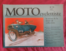 revue MOTOcyclettiste  N°74/