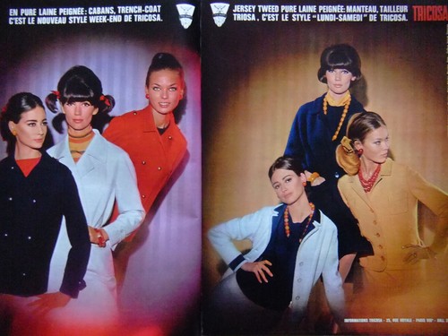 Publicité 1964 tricosa jersey - tricosa,