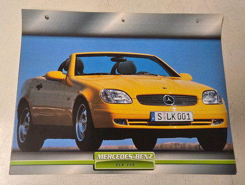 Mercedes benz slk 230 - mercedes-benz, carte