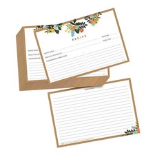 20 fiches recettes - Cartes de