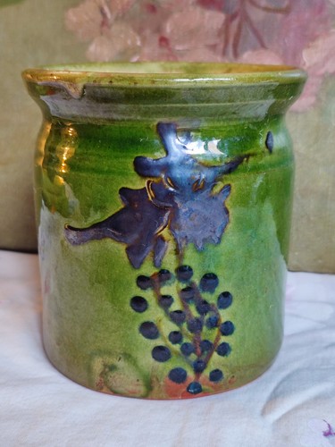 Ancien pot confiture en - pot,