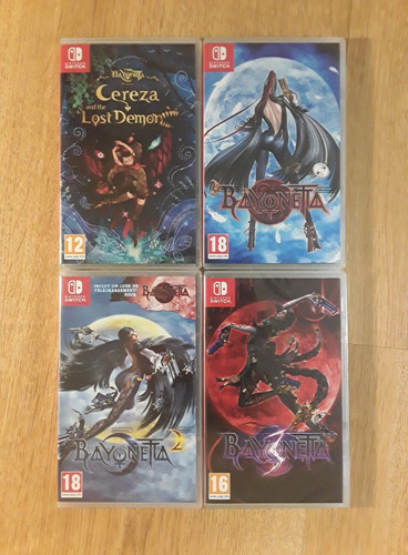 Bayonetta switch quadrilogie