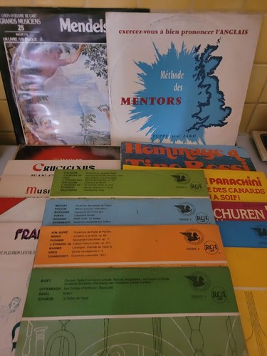 Disques 33t vinyl classique - vinyl,