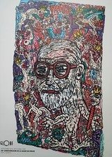 Robert Combas Affiche Poster
