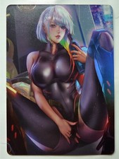 CARTE SEXY GIRL WAIFU BEAUTY