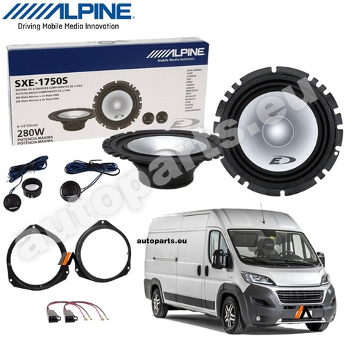 Kit haut parleurs - 4, alpine