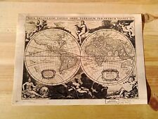 Carte Ancienne Mappemonde