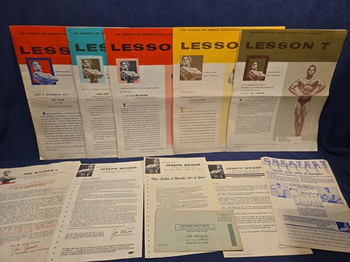 Vtg 1957 joe weider - joe,