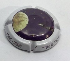 HOMMAGE À JULES VERNE - 707a - CAPSULE CHAMPAGNE - DE LA TERRE À LA LUNE