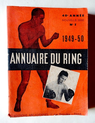 Annuaire ring 1949 boxe - du,