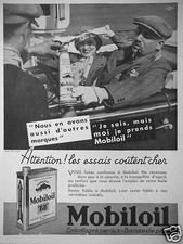Publicité 1935 mobiloil - 1935, bb