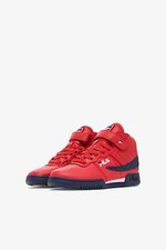 F-13V LEA Red Fila Sneakers