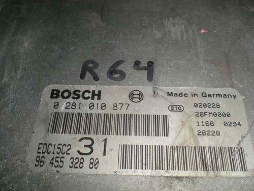 0281010877 calculateur moteur - 0281010877,