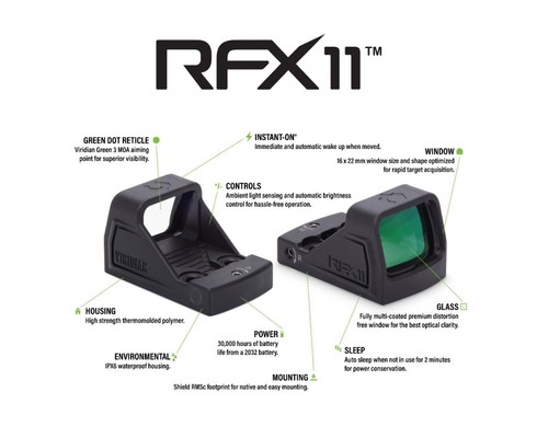 Viridian rfx green dot - 11,