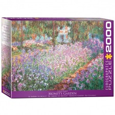 Puzzle - Le Jardin De Monet, Monet - 2000 Pièces