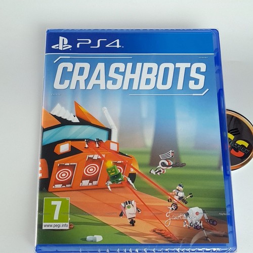 Crashbots ps4 red art - crashbots,