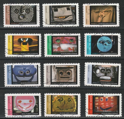 Série timbres autoadhésifs - série,