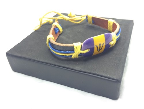 Barbados flag bracelet bajan - flag,